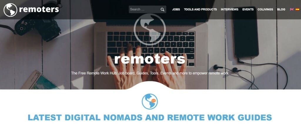 remoters homepage