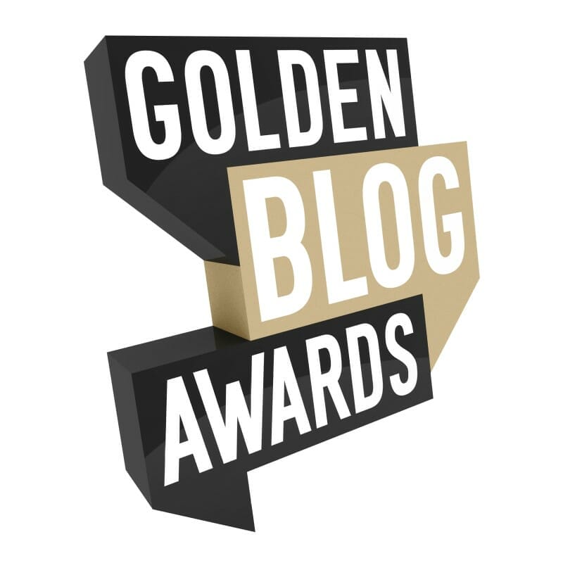 golden blog awards logo