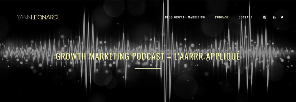 growth marketing podcast yann leonardi