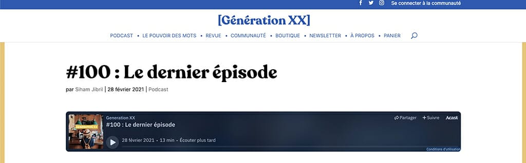 generation xx podcast business