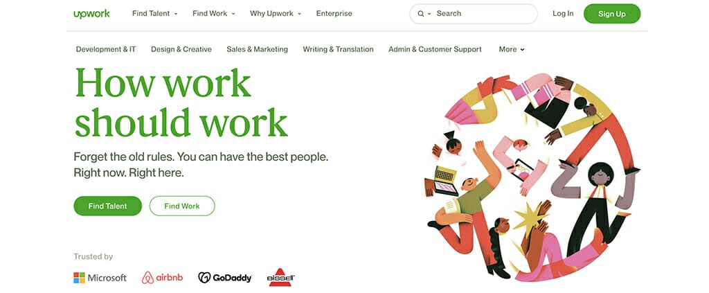 upwork site freelancing