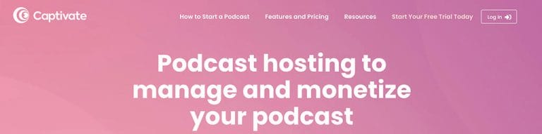 CaptivateFm manage monetize podcast