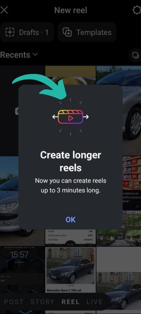 Comment faire un Reels sur Instagram