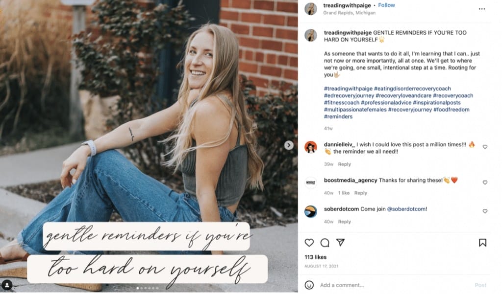 idée post Instagram - Bilan de fin d’année