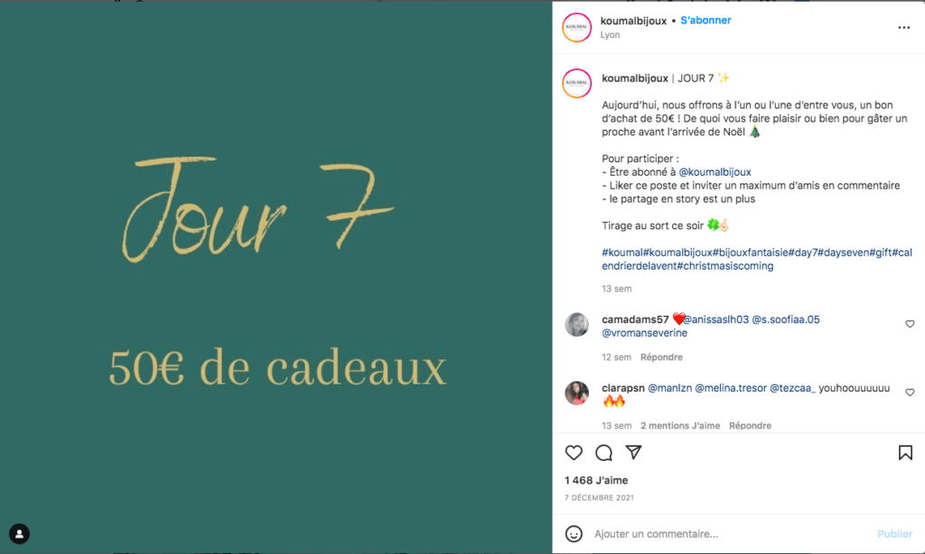 Calendrier de l’avent