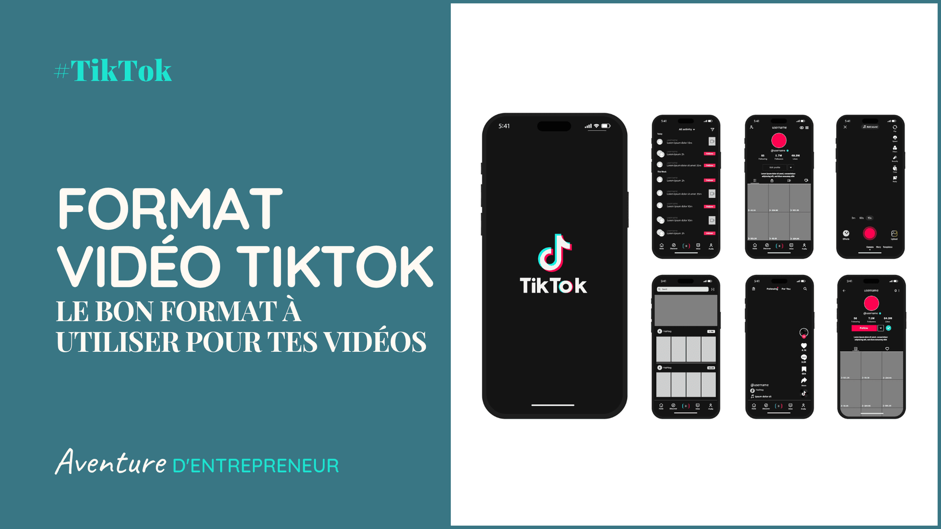 format video TikTok