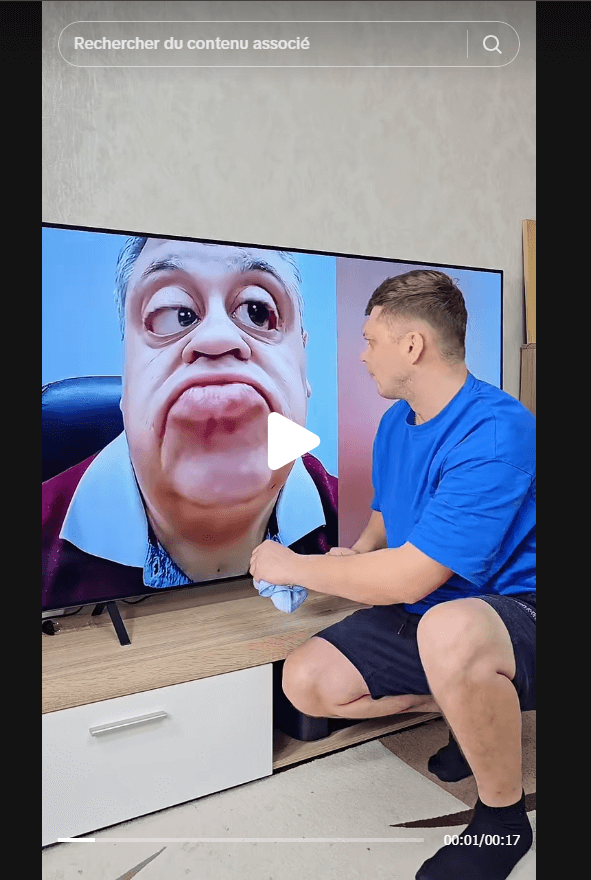 Idée de TikTok humoristique